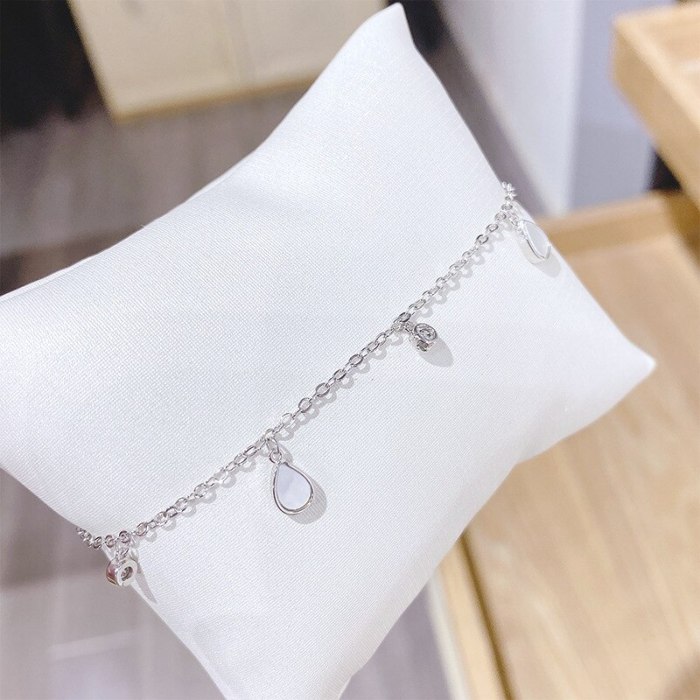 Korean Water Drop Bracelet Women's Jewelry Fresh Environmental Protection Electroplated Bracelet Jewelry Clothes Accessories