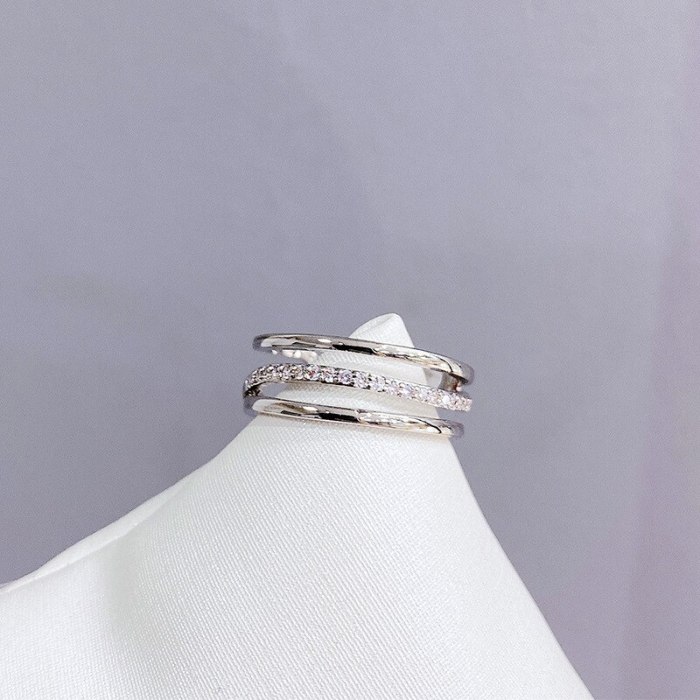 INS Fashion Ring Female Fashion Personality Index Finger Ring Open Jewelry Wholesale