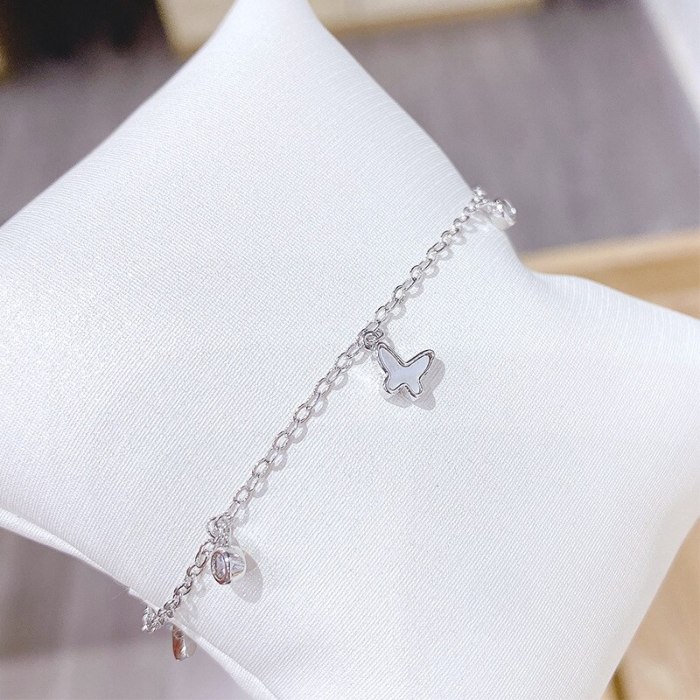 Butterfly Super Fairy Gentle Girl Shell Bracelet Girlfriends Ins Japanese Style New Hand Jewelry