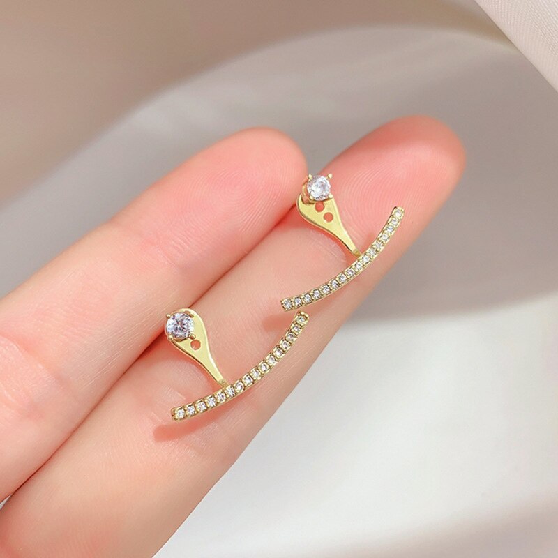 Hot-Selling Earrings New Sterling Silver Needle Internet Influencer Stud Earrings Summer Earrings for Women