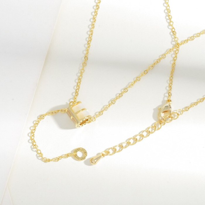 Korean New Long Tassel Pendant Necklace Female Online Influencer Live Broadcast Same Style Temperament Clavicle Chain