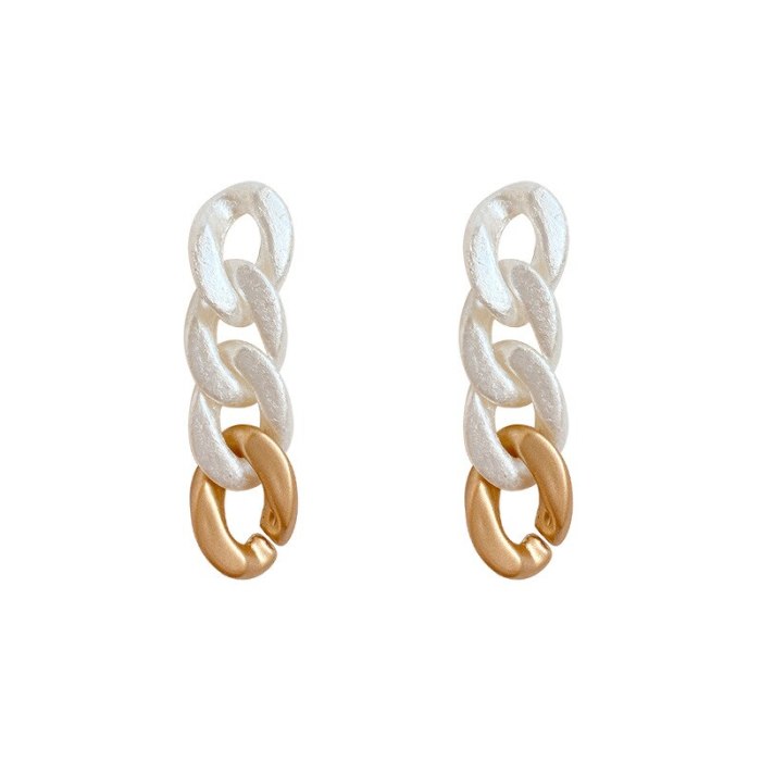 wholesale S925 Silver Needle Tassel Earrings Female Acrylic Earrings