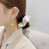 Wholesale Sterling Silver Pin Bow Asymmetric Earrings Female Earrings Wholesale Jewelry Gift