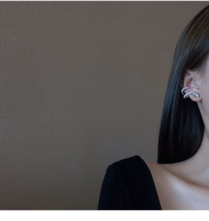Wholesale Snake-Shaped Ear Clip Earring Ear Clip Earrings Jewelry Gift