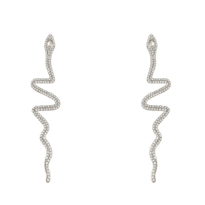 Wholesale New Snake Earrings Women's Long Earrings Jewelry Gift