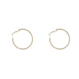 Wholesale 925 Silver Pin Post round Ring Earrings Female Women Finely Inlaid Stud Earrings Wholesale Jewelry Gift