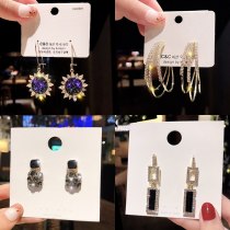 Wholesale Long Earrings Sterling Silver Pin Post Eardrops Tassel Earrings Jewelry Gift