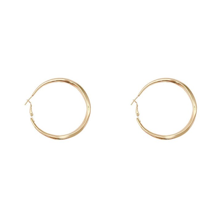 Wholesale Sterling Silver Pin Post round Ring Earrings Female Women Stud Earrings Jewelry Gift