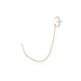 Wholesale Sterling Silver Pin Post Single Tassel Asymmetric Stud Earrings Ear Hanging for Women Jewelry Gift