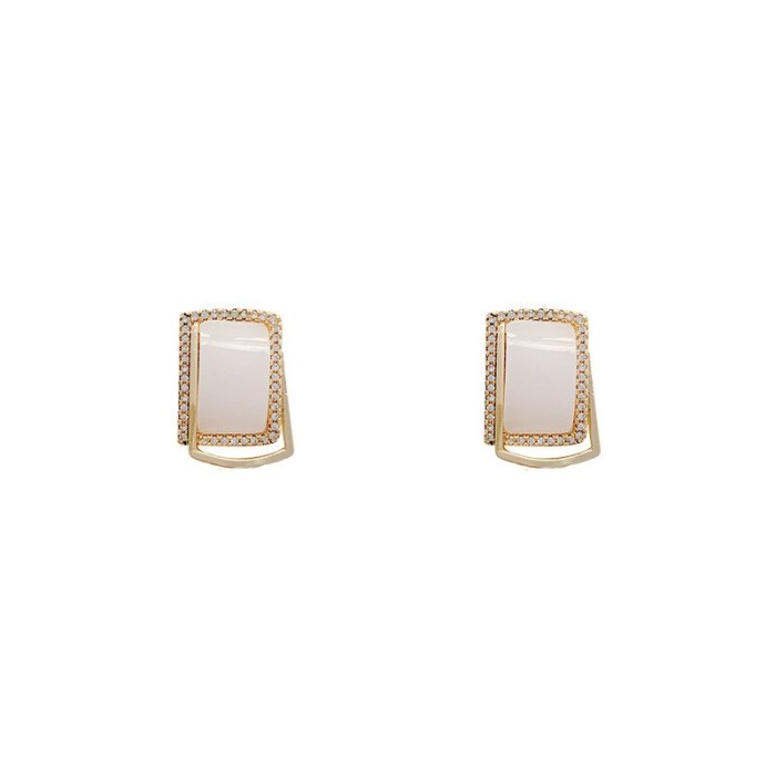 Wholesale New Studs Sterling Silver Pin Earrings for Women Dropshipping Jewelry