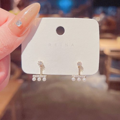 Wholesale Sterling Silver Pin New Earrings Women Girl Lady Stud Earrings Dropshipping Jewelry