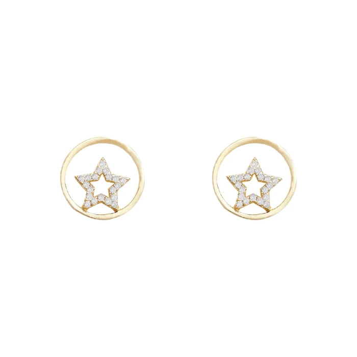 Wholesale Sterling Silvers Pin New Hoop XINGX Earrings Female Women Stud Earrings Drop Shipping Gift