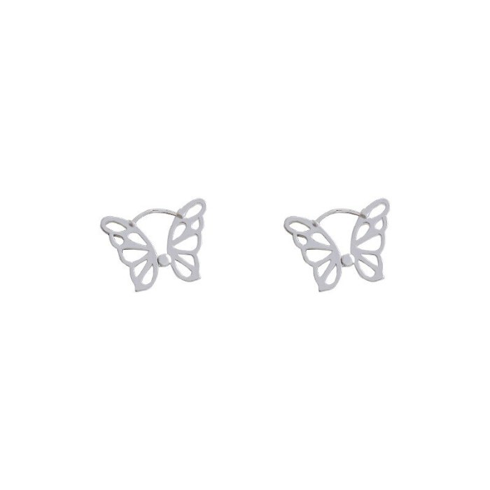 Wholesale Butterfly Ear Clip Earrings Stud Earrings Dropshipping Gift
