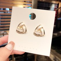 Wholesale 925 Silvers Pin Earrings Triangle Earrings Eardrops Dropshipping Gift