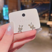 Wholesale Sterling Silvers Pin Fashion Geometric Earrings Female Women Stud Earrings Dropshipping Gift