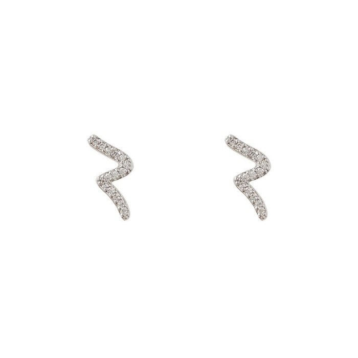 Wholesale S925 Silvers Pin Stud Female Women Dropshipping Gift