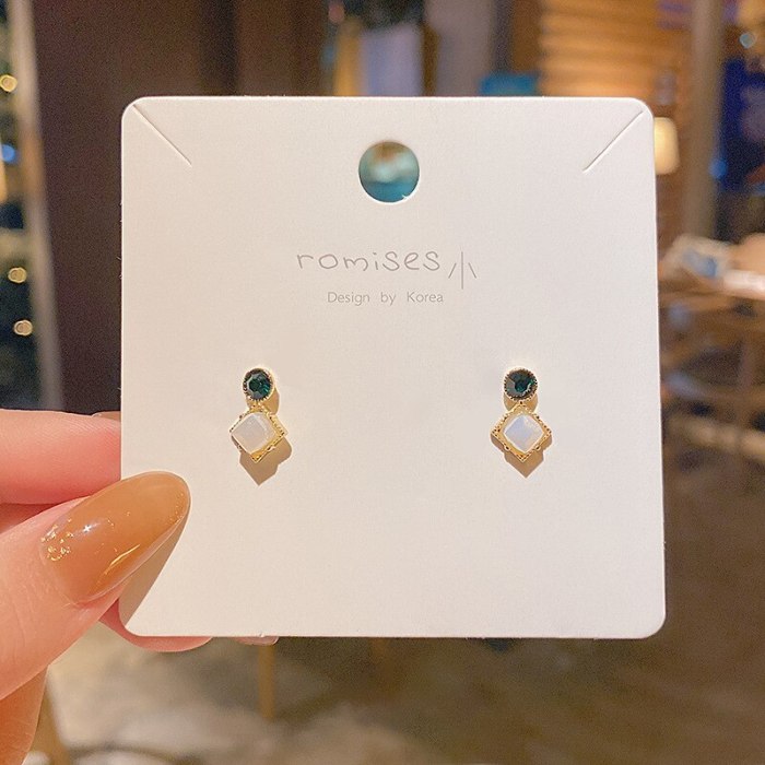 Drop Shipping New Square Geometric Earrings For Women Earrings Ear Studs Gift  Jewelry