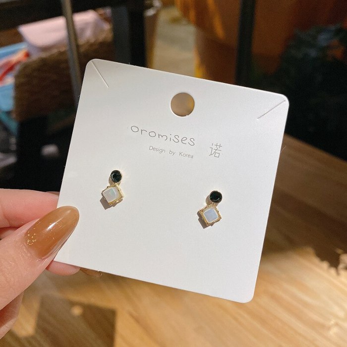 Drop Shipping New Square Geometric Earrings For Women Earrings Ear Studs Gift  Jewelry