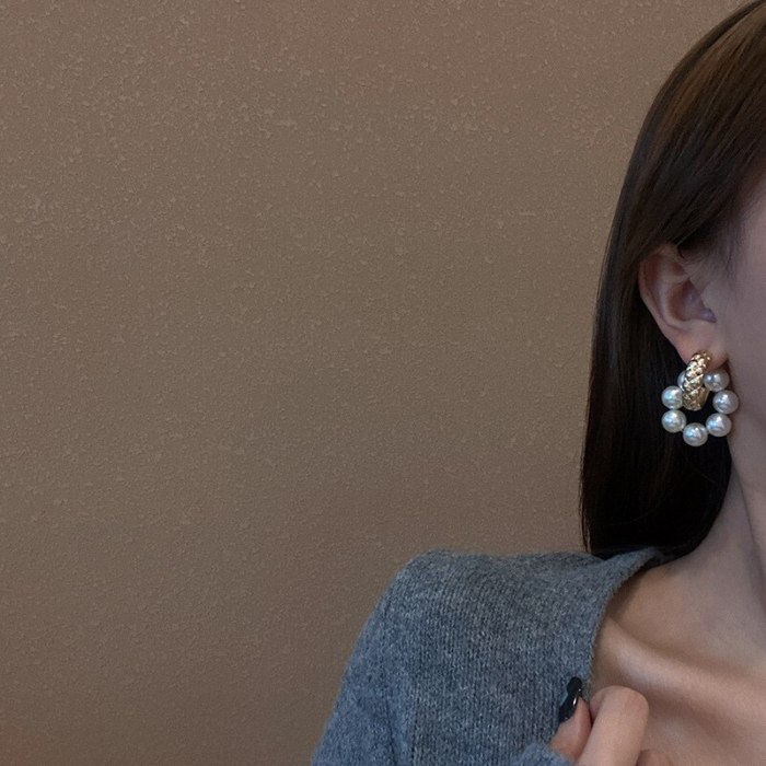 Drop Shipping Sterling Silvers Post Pearl Earrings For Women New Earrings Gift  Jewelry