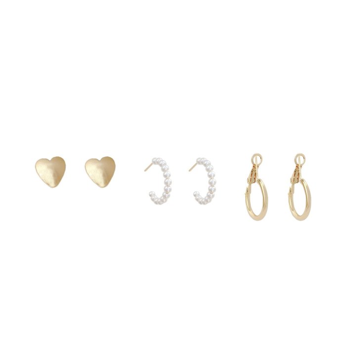 Drop Shipping S925 Silvers Pearl Stud Earrings Female Women Girl Lady Stud Earrings Gift  Jewelry