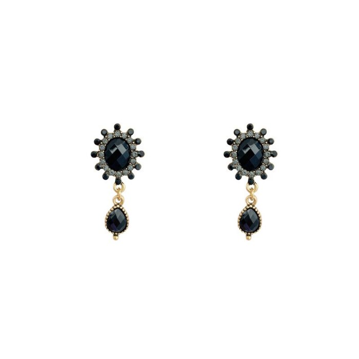 Drop Shipping Sterling Silvers Post Zircon Earrings Ear Studs Earrings Gift  Jewelry