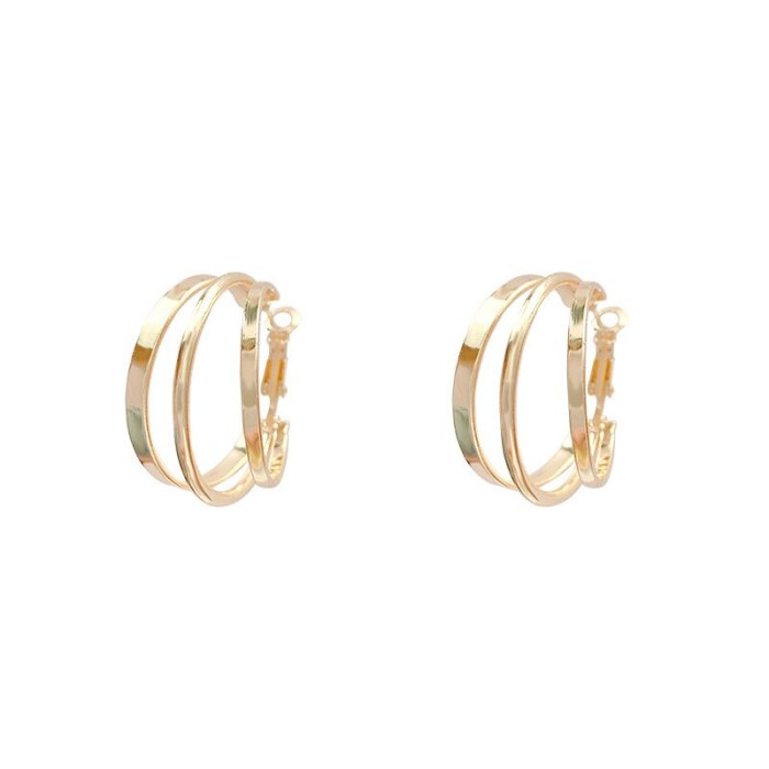 Drop Shipping Sterling Silvers Post Round Ring Earrings Female Women Girl Lady Stud Earrings Gift  Jewelry