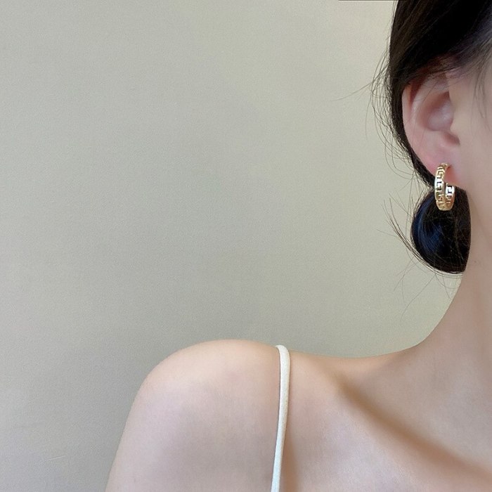 Wholesale Sterling Silver Post Earrings Female Women Stud Earrings  Dropshipping Jewelry Gift
