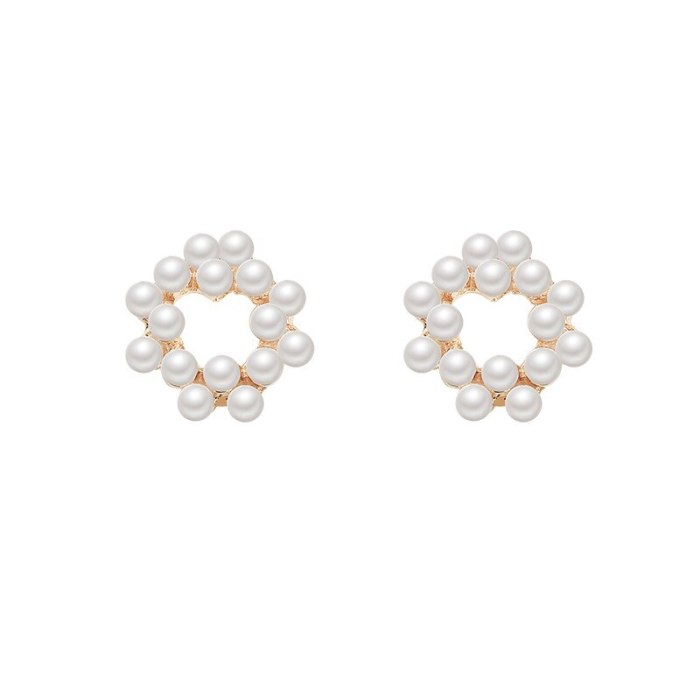 Wholesale New Style Pearl Earrings Stud Earrings For Women  Dropshipping Jewelry Gift