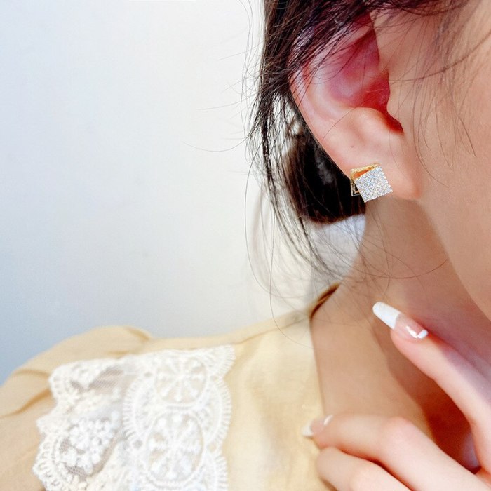 Wholesale Sterling Silver Post New Women Stud Earrings Dropshipping Jewelry Women Fashion Gift