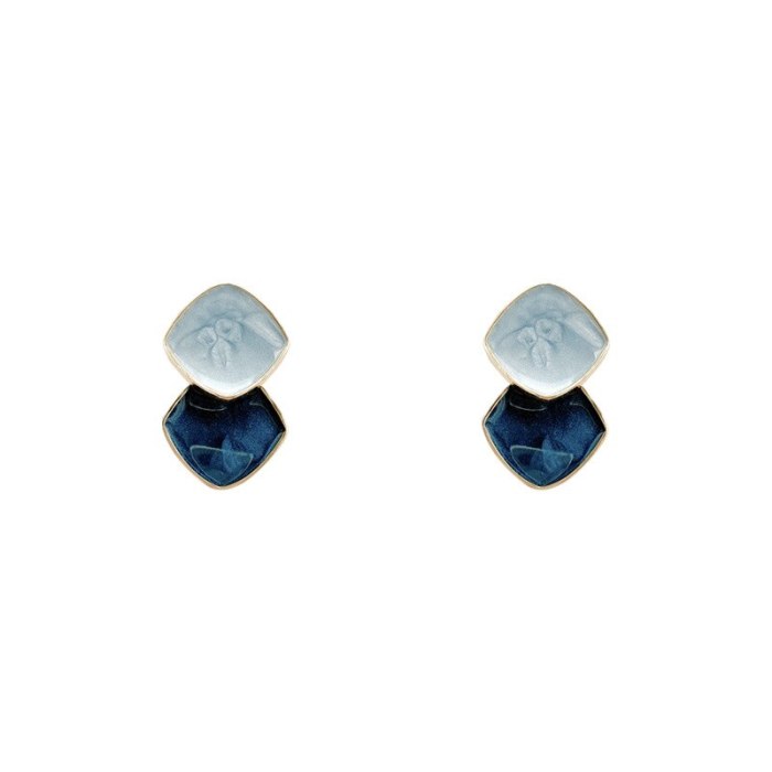 Wholesale Sterling Silver Post Earrings For Women Dripping Stud Earrings Eardrop Earring Dropshipping Jewelry Women Fashion Gift