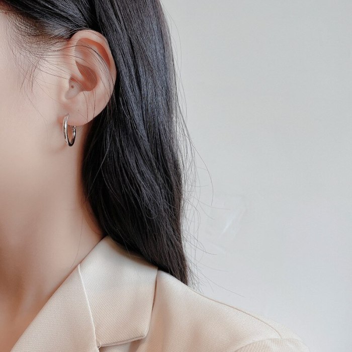 Wholesale Sterling Silver Post Stud Earrings For Women Fashion Earrings Eardrops Dropshipping Jewelry Women Fashion Gift
