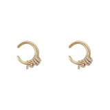 Wholesale New Circle Ear Clip Female Without Piercing Earrings Dropshipping Jewelry Women Fashion Gift