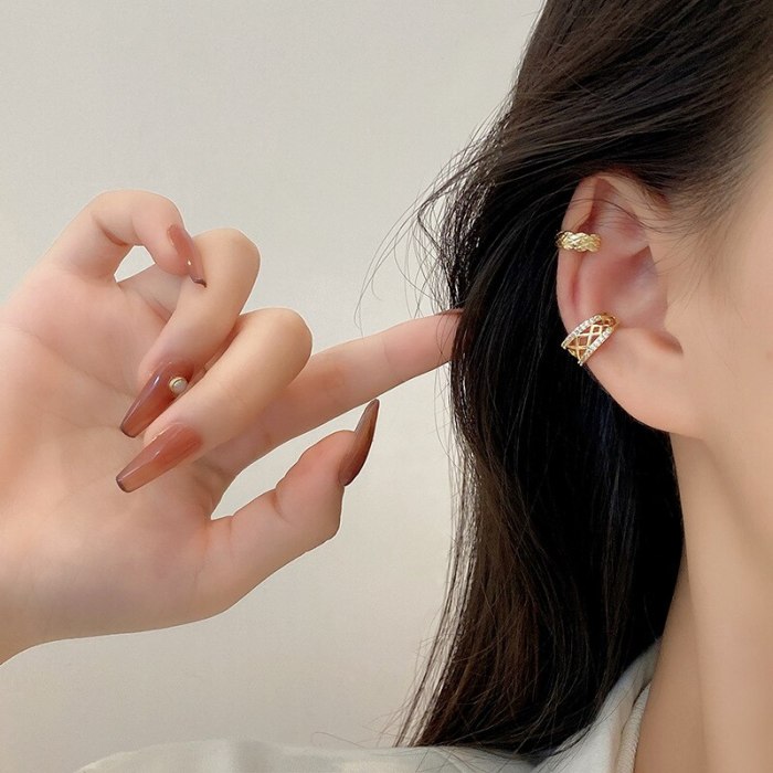 Wholesale New Studs Ear Clip Non-Pierced Earrings Women's Earrings Dropshipping Jewelry Women Fashion Gift