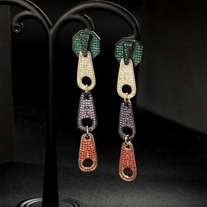 Wholesale Zircon Stud Earrings For Women Sterling Silver Post Earring Ornament Jewelry Women Gift