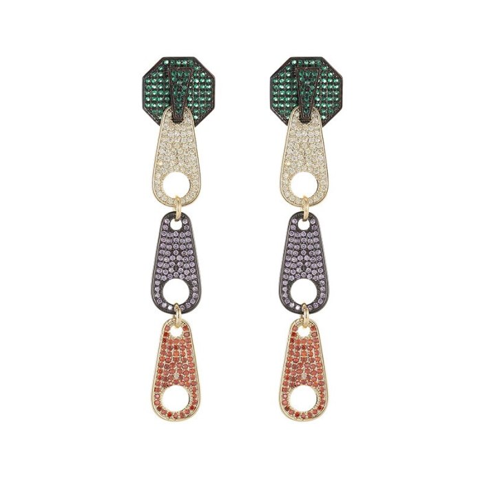 Wholesale Zircon Stud Earrings For Women Sterling Silver Post Earring Ornament Jewelry Women Gift