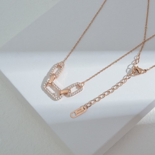 Wholesale Zircon Chain Necklace For Women Chorker Chain Jewelry Dropshipping Jewellery Gift