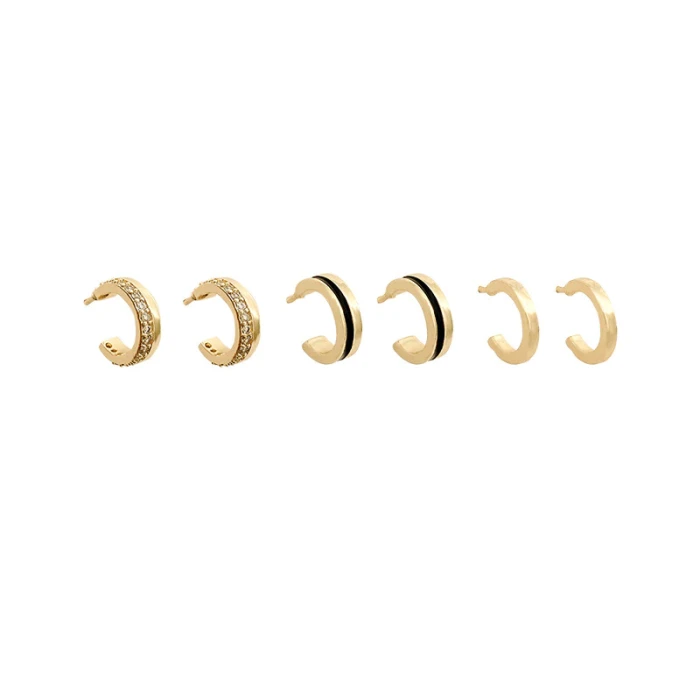 Wholesale Sterling Silver Post Earrings Zircon Earrings Jewelry Women Gift