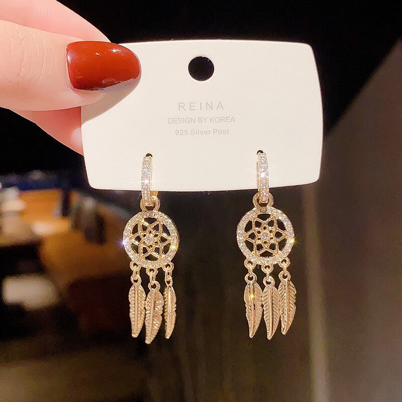 Wholesale Sterling Silver Post Earrings Long Earrings Jewelry Women Gift