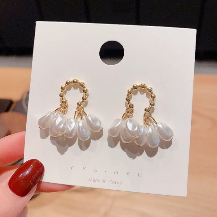 Wholesale New Water Drop Pearl Earrings For Women Jewelry Women Gift