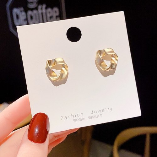 Wholesale Earrings For Women Sterling Silver Post Circle Earrings Jewelry Women Gift