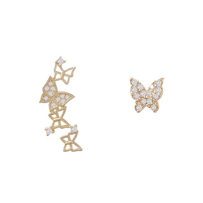Wholesale Sterling Silver Post Butterfly Studs Earrings Stud Jewelry Women Gift