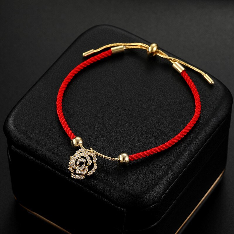 Wholesale Red Rope Bracelet Ornament Dropshipping Jewelry