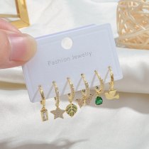 Wholesale Zircon Earrings XINGX Butterfly Fashion Earrings Dropshipping Jewelry
