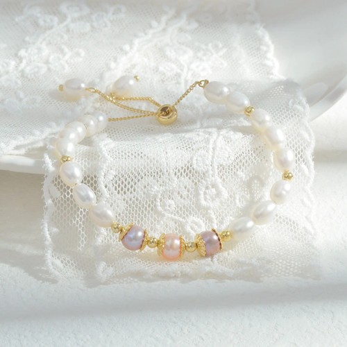 Wholesale Pearl Pull Bracelet Women's Bracelet Adjustable Bracelet Ornament Wholesale Dropshipping Jewelry