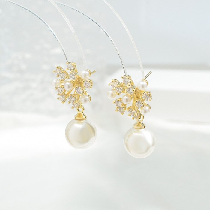 Wholesale Pearl Fashion Earrings Dropshipping Jewelry