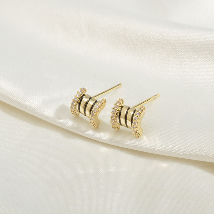 Wholesale Sterling Silver Needle Fashion Set Earrings One Card Three Pairs Of Earrings Jewelry Gift