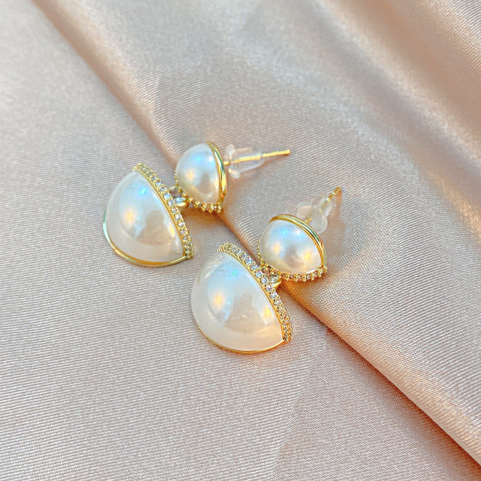 Wholesale Fashion Pearl Jewelry Clip on Earrings Women