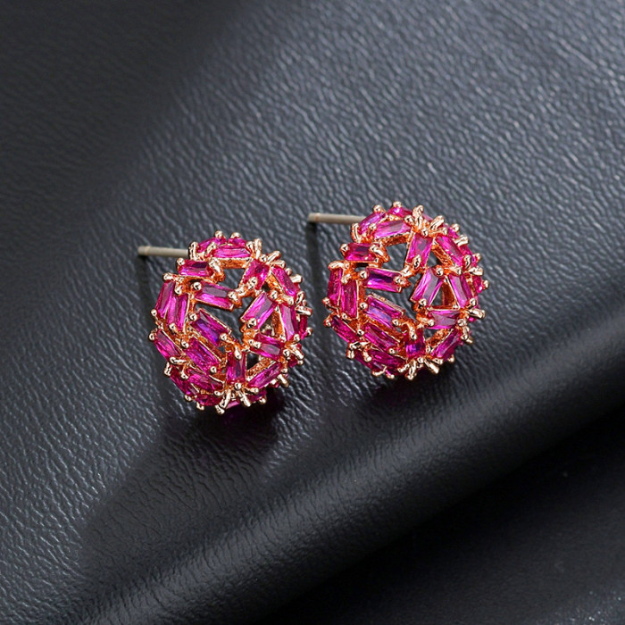 Wholesale New Fashion Women Jewelry 925 Sterling Silver Stud Earrings