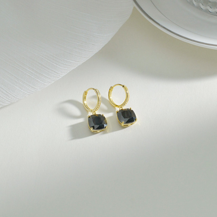 Wholesale Square Earrings Eardrops Clip On Earring Wholesale  Ornament Women Gift WE8061445