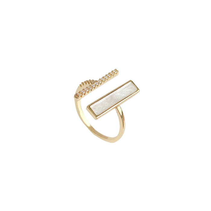 Wholesale Stylish Adjust Opening Ring Female Women Girl Word Ring Bracelet Jewelry Gift